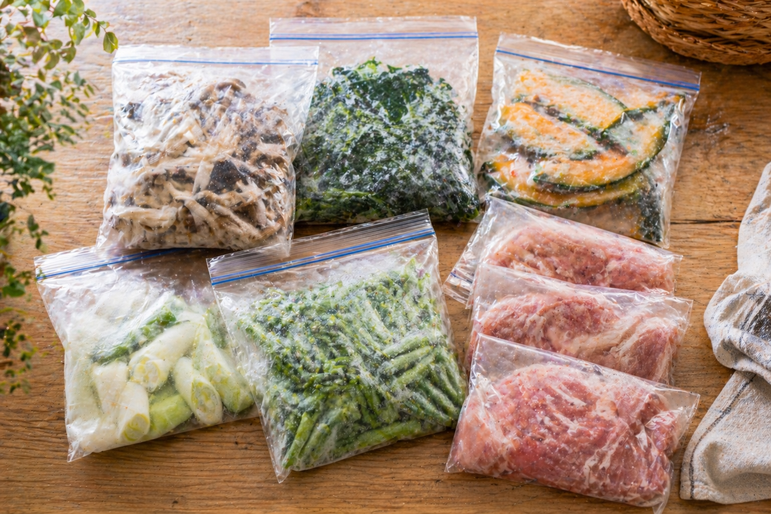 「冷凍したら栄養が増える」食材がある。ズボラ向け冷凍保存の正解